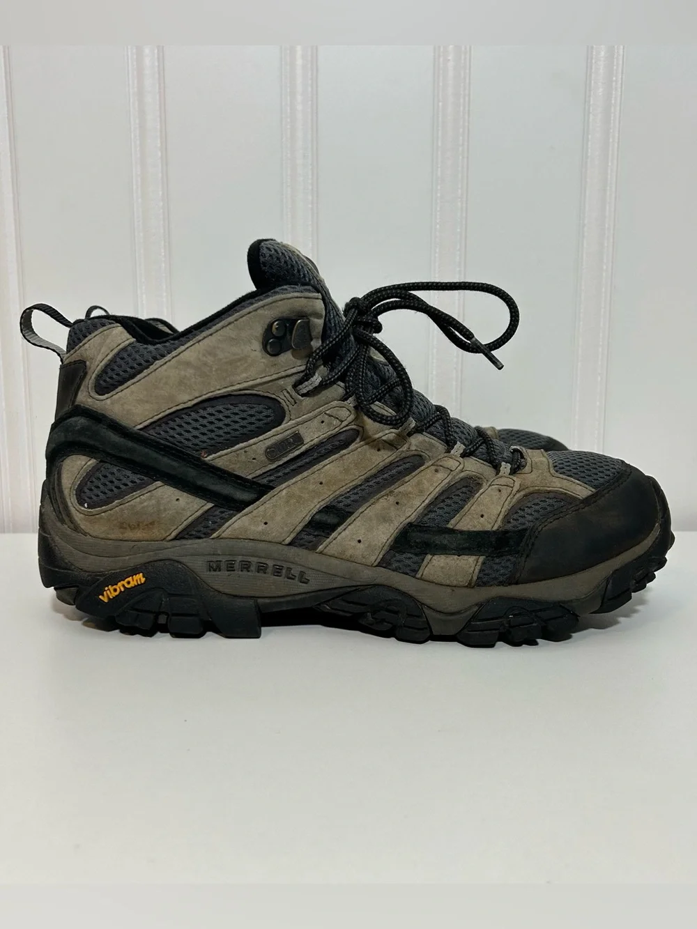 Merrell Moab granite Men's Hiking Shoe - Gray/Black
